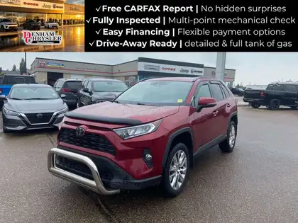 Red 2020 Toyota RAV4 SUV / Crossover All-Wheel Drive 8-Speed Automatic