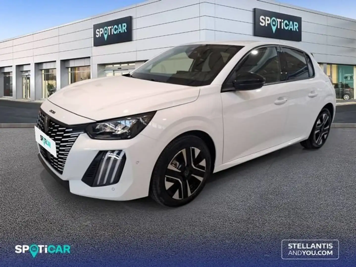 Peugeot 208 1.2 Hybrid Allure e-DCS6 110 Blanco - 1