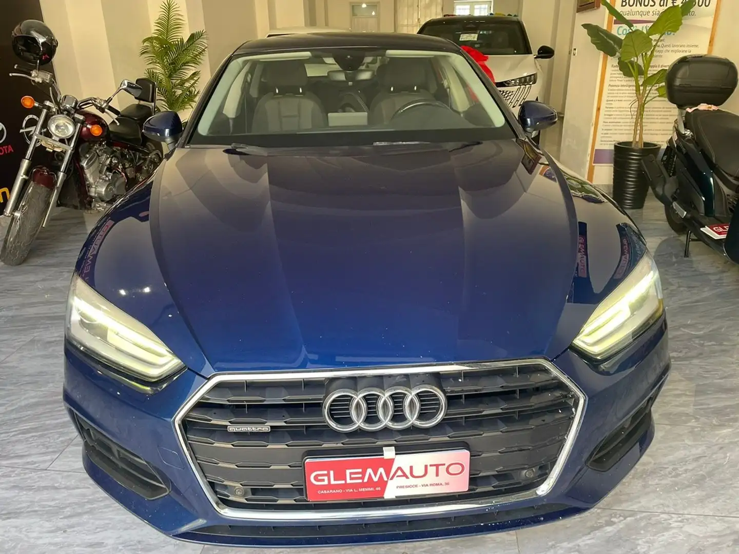 Audi A5 A5 Sportback 2.0 tdi Business Quatt 190cv s-tronic Bleu - 1