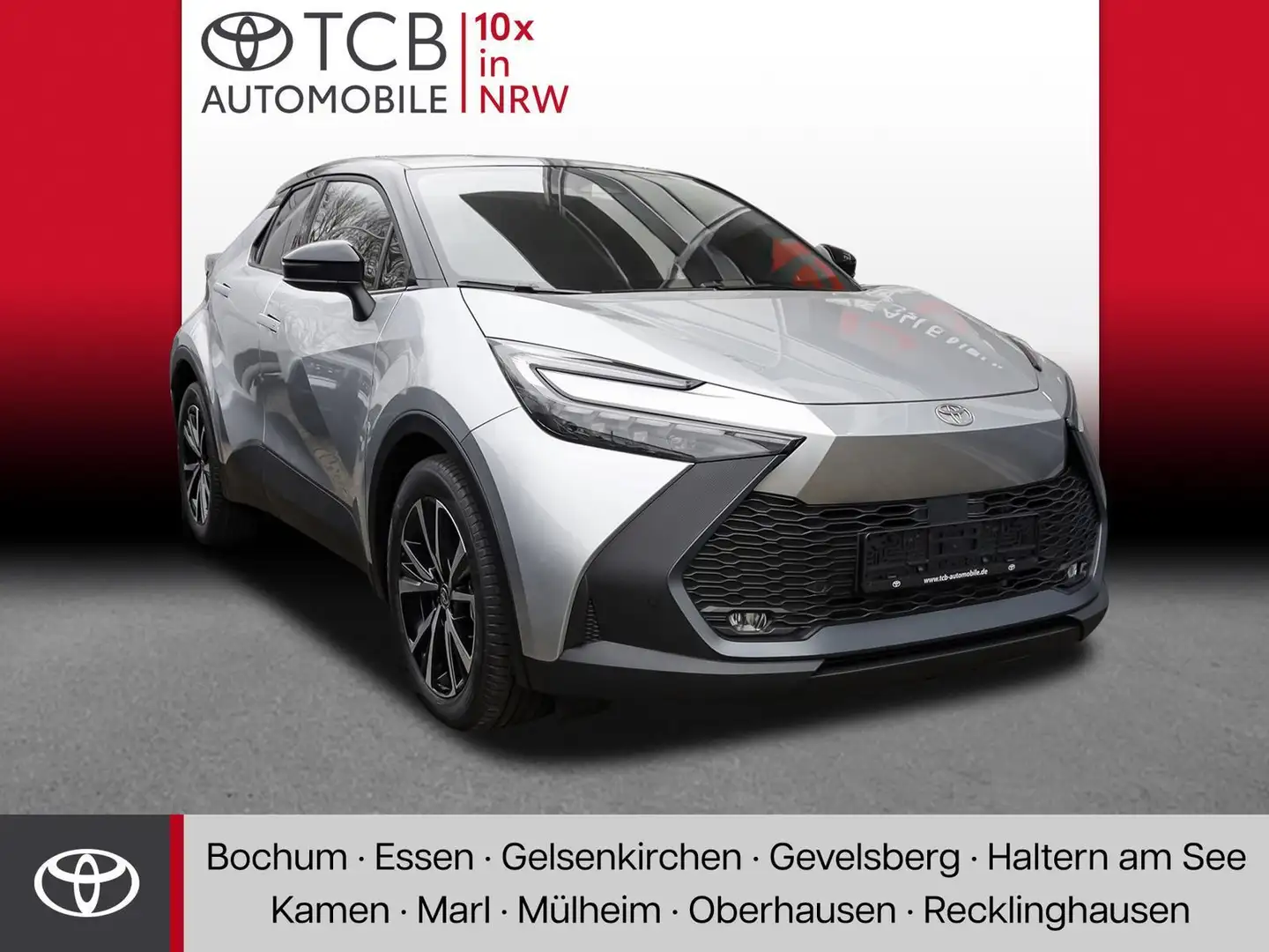 Toyota C-HR 1.8 Hybrid Teamplayer SHZ PDC KLIMA SERVO Argent - 1