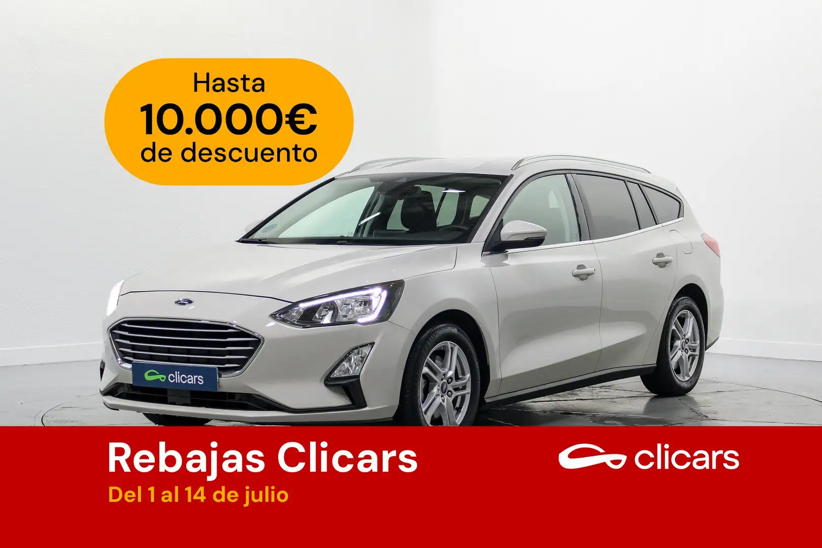 Ford Focus Sportbreak 1.5 Ecoblue Trend+ 120 Naranja - 1