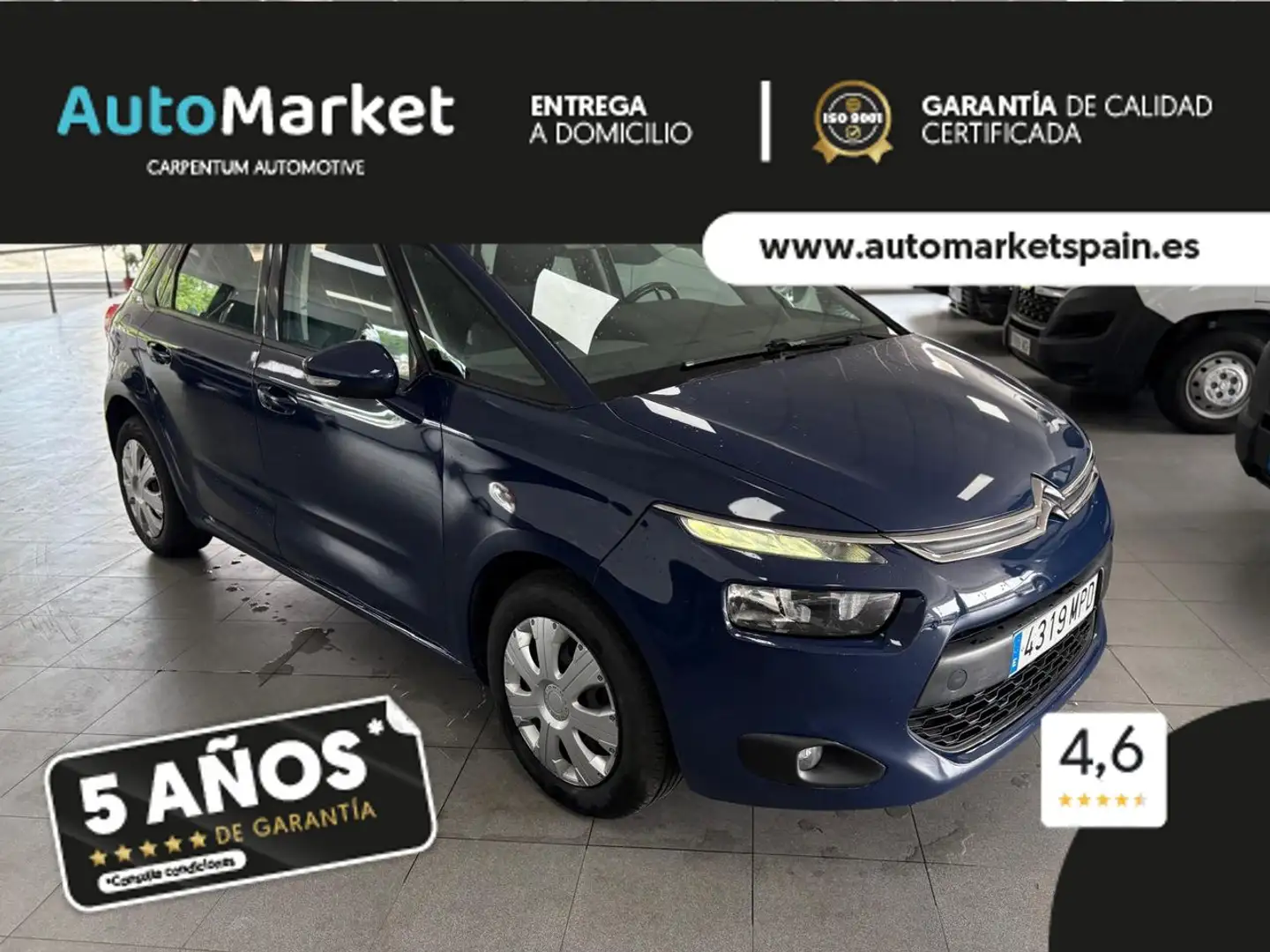Citroen C4 Picasso Puretech 96kw (130cv) Eatg6 Bleu - 2