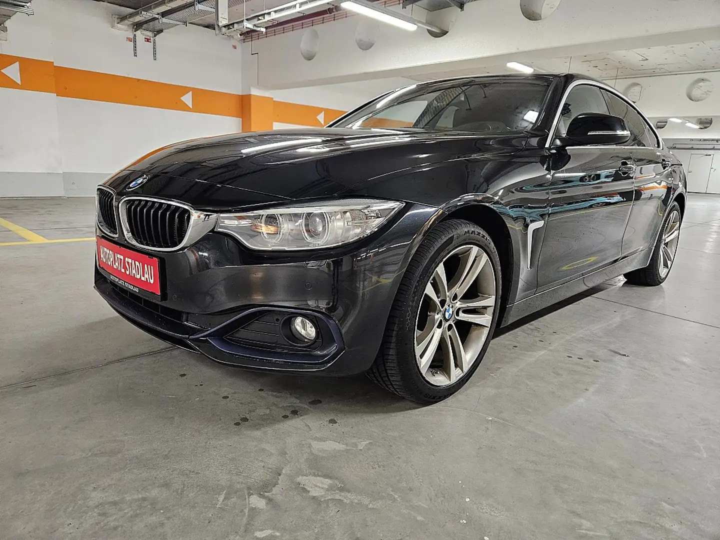 BMW 420 d Gran Coupe xDrive Sport Line Aut. Schwarz - 1