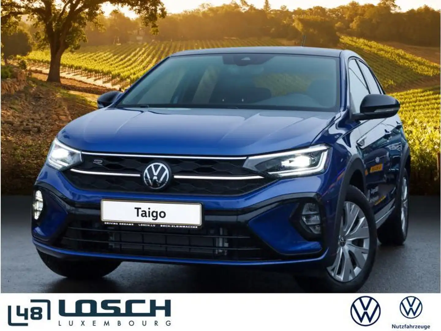 Volkswagen Taigo Taigo R-Line 1.5 TSI 110kW DSG Bleu - 1