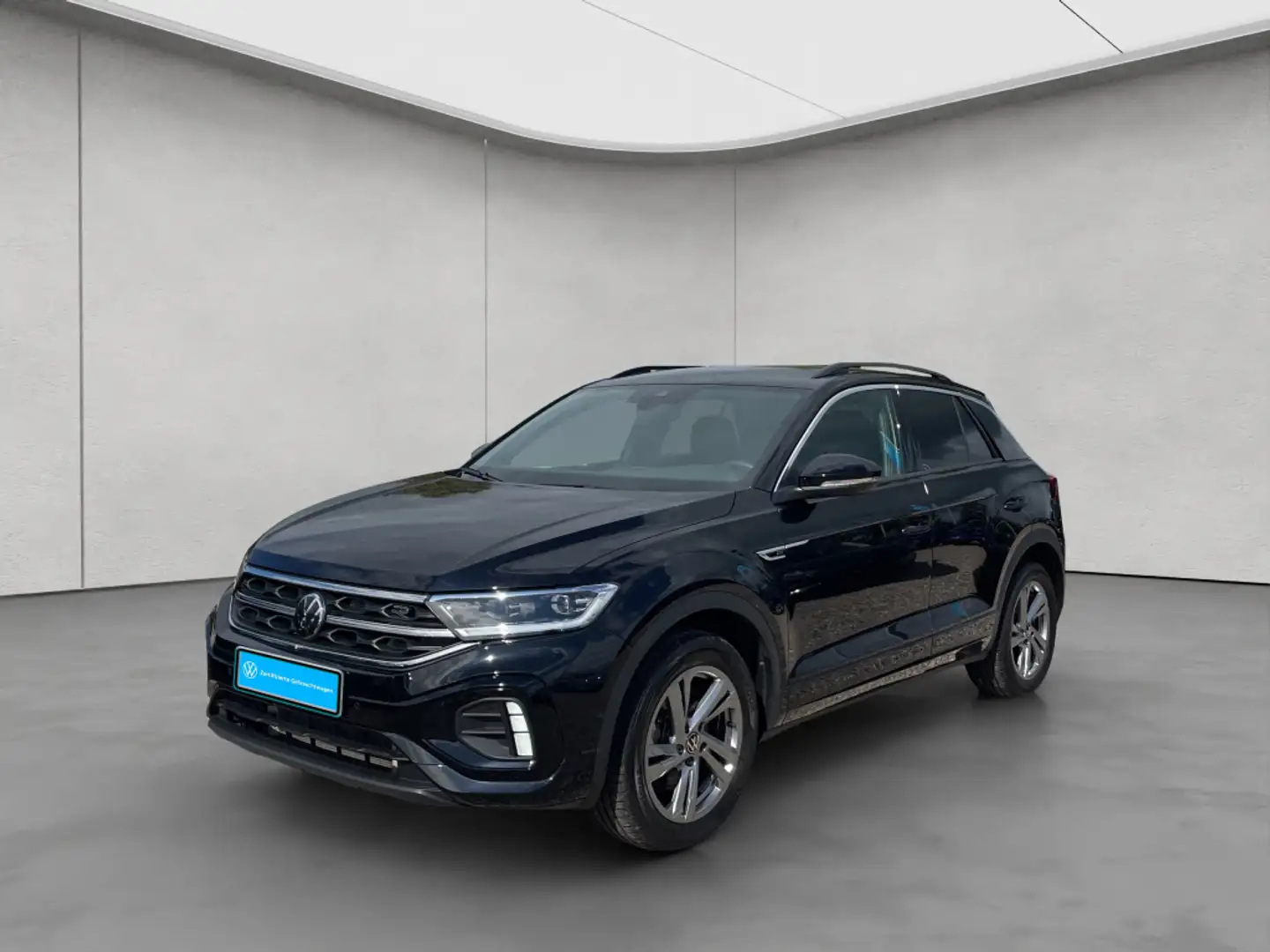 Volkswagen T-Roc R-Line 2.0 TDI DSG,AHK,EASY OPEN,NAVI-PRO, Schwarz - 2