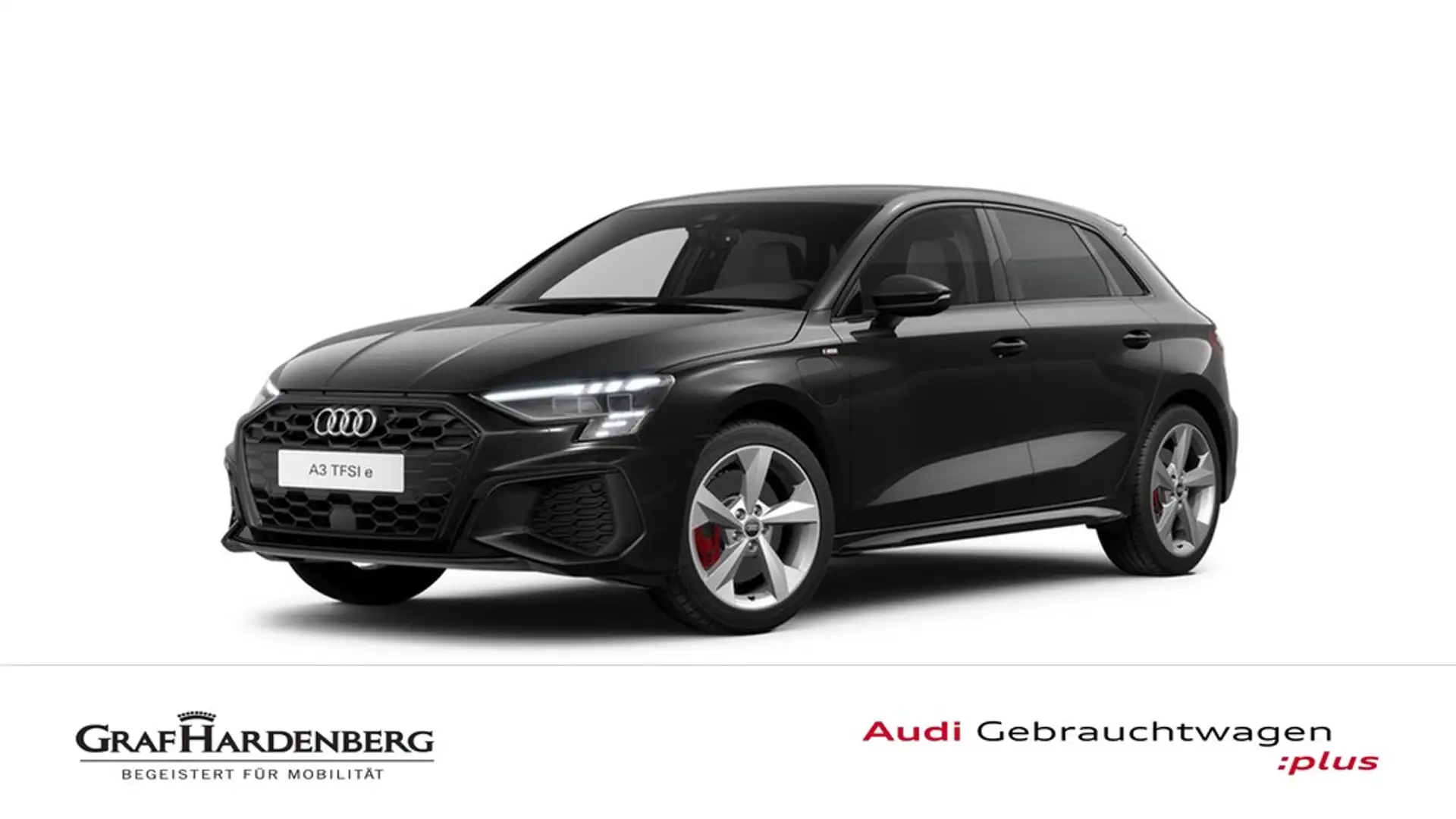 Audi A3 Sportback 45 TFSI e S line Matrix Navi B&O Schwarz - 1