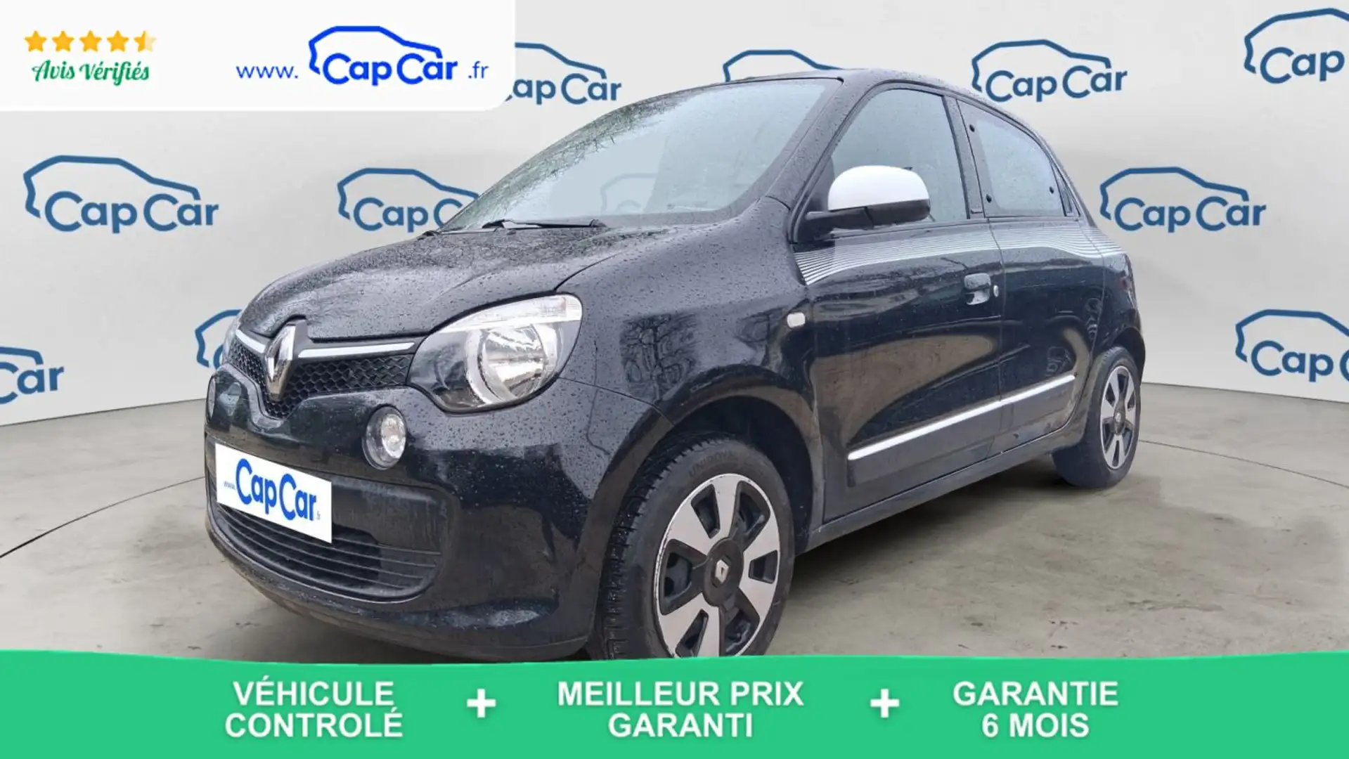 Renault Twingo III 1.0 SCe 70 EDC Limited - Automatique Bioéthanol Noir - 1