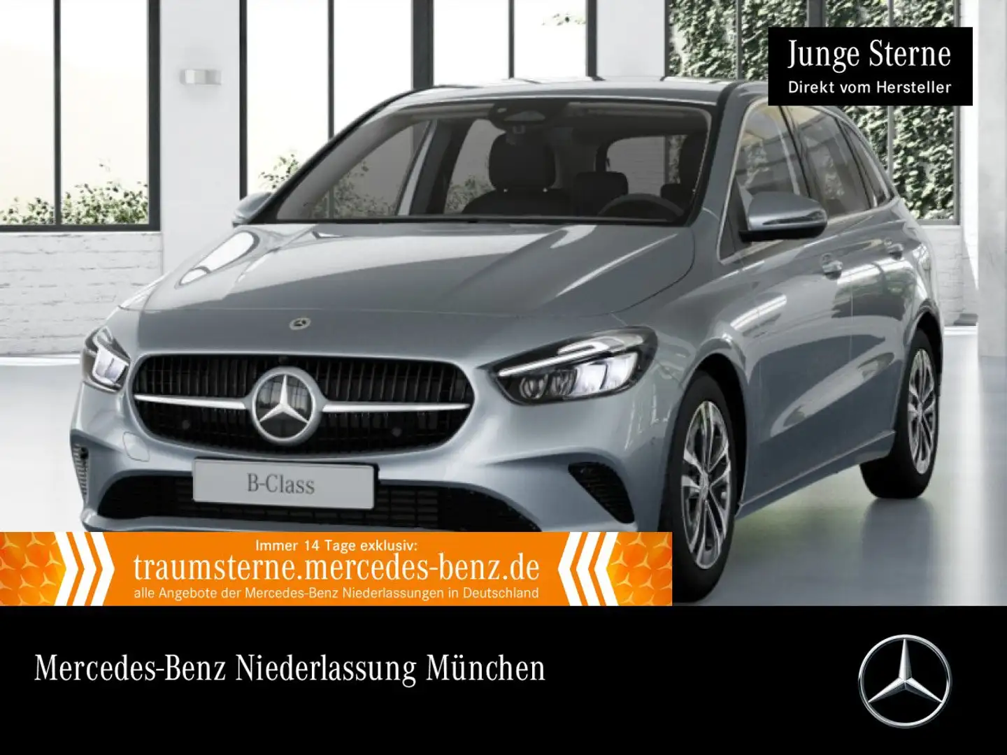 Mercedes-Benz B 250 e PROGRESSIVE+LED+KAMERA+KEYLESS+8G Silber - 1