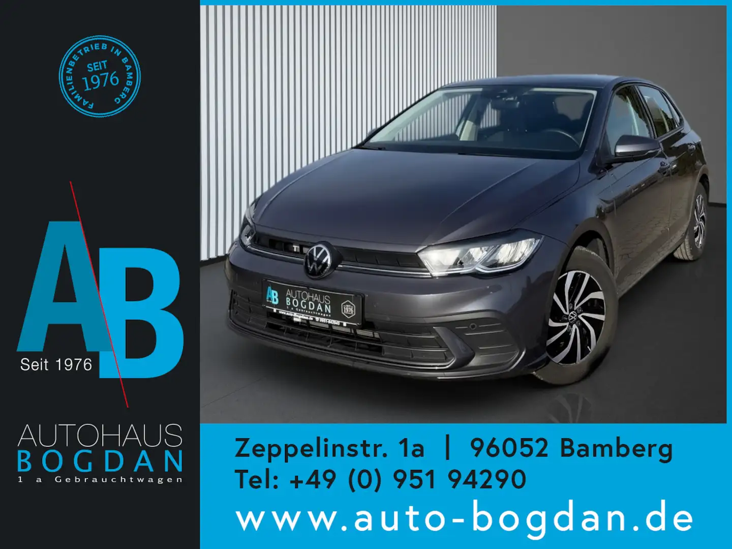 Volkswagen Polo Life LED*PDC*Kamera*Tempomat*Navi vApp Gris - 1