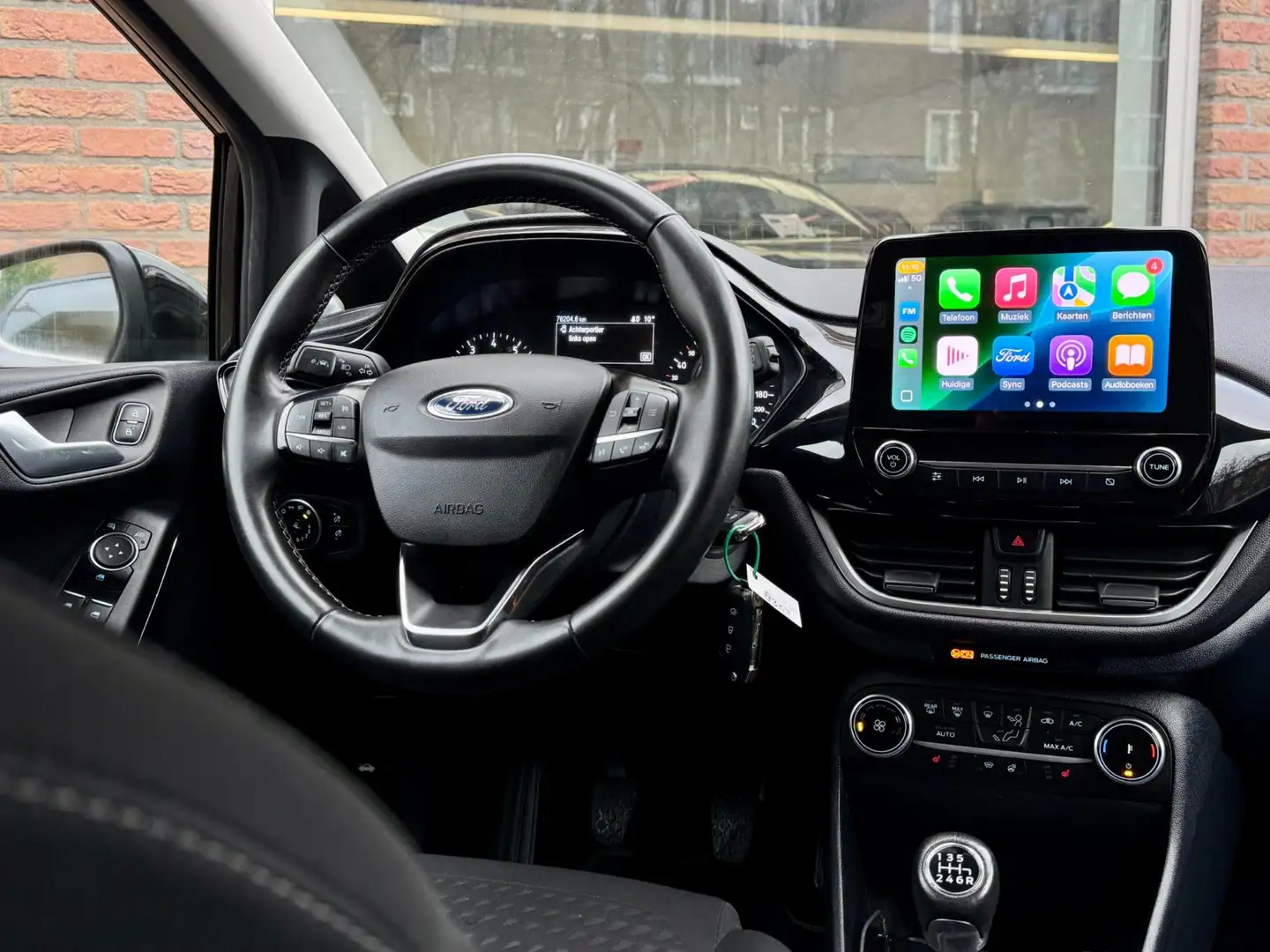 Ford Fiesta 1.0 Ecoboost Titanium X | Carplay Navi | Winter pa Negro - 2