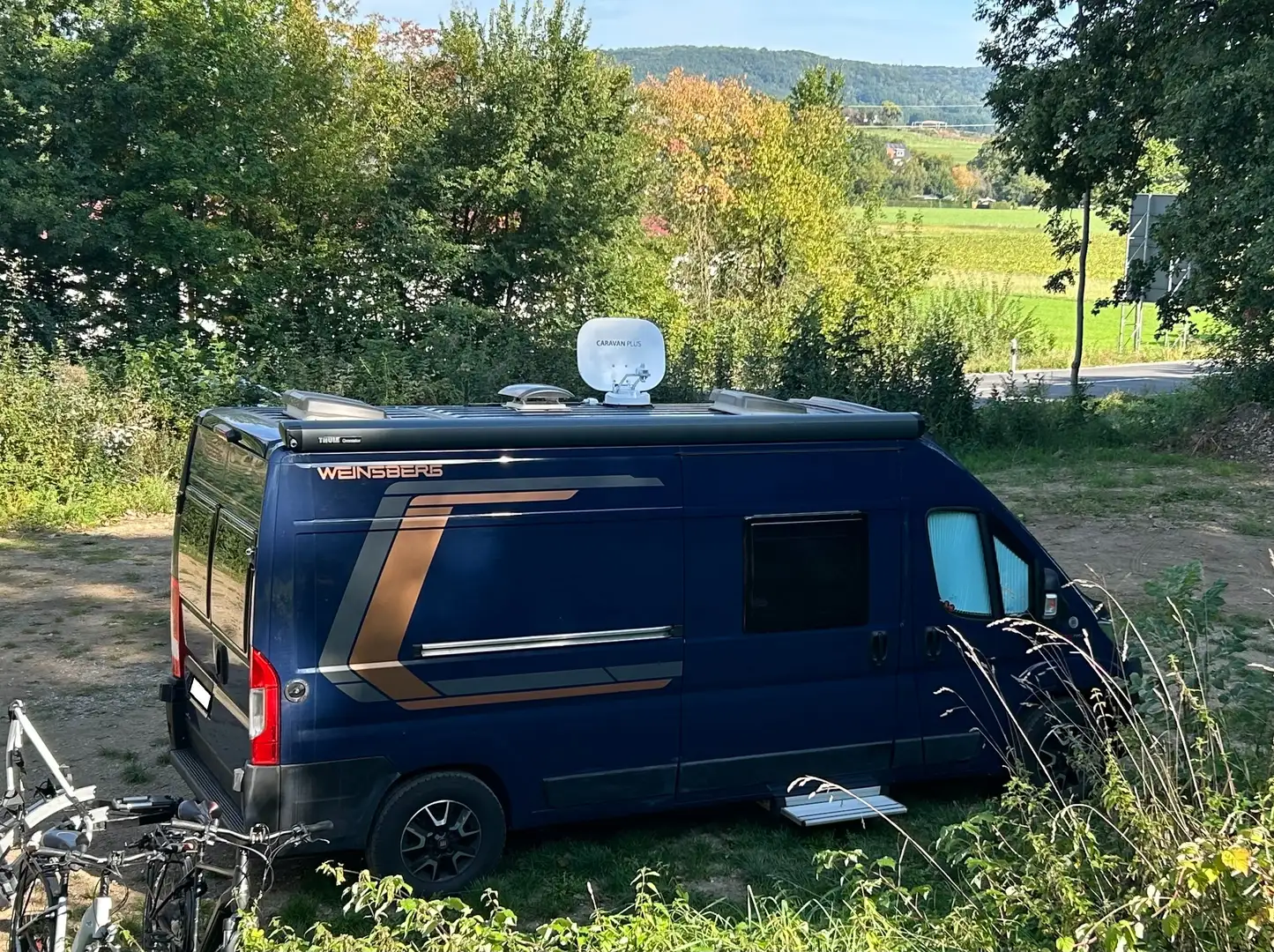 Fiat Ducato Wohnmobil Weinsberg CaraBus 600 MQ Blau - 2