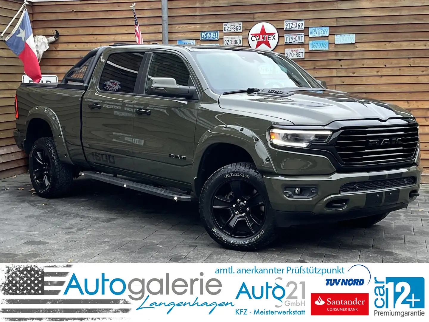 Dodge RAM 1500 5,7L BigHorn Crew Cab Leder LED Vert - 1