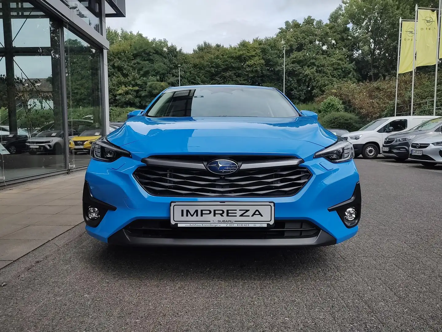 Subaru Impreza 2.0ie Platinum Automatik AWD Leder Blau - 2