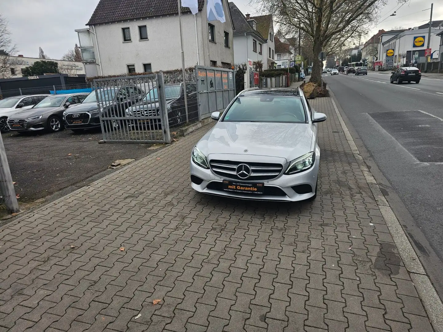 Mercedes-Benz C 220 C -Klasse T-Modell C 220 T d,AUT,NAVI,PANO Argent - 2