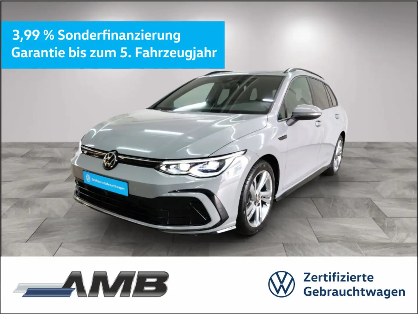 Volkswagen Golf Variant R-Line 1.5 TSI Matrix/Pano/03.29Gar Grau - 1