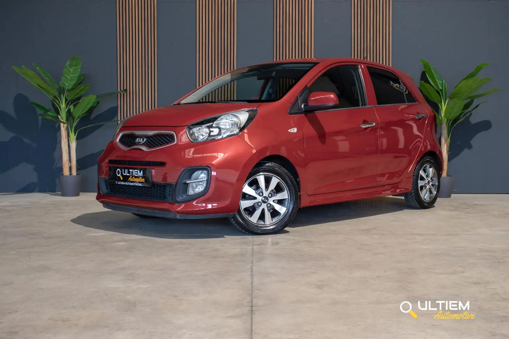 Kia Picanto 1.0 CVVT DynamicLine | STOELVERWARMING*BLUETOOTH Rood - 1