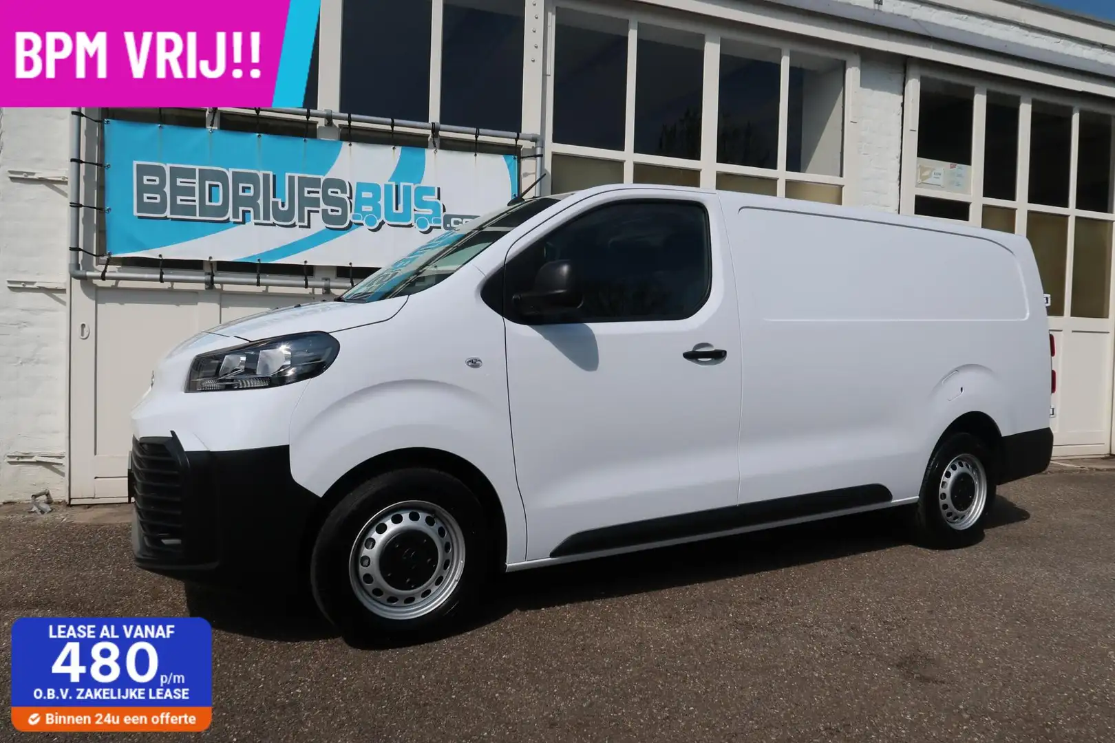 Toyota Proace Long Worker 145PK Navigator BPM VRIJ!! Wit - 1