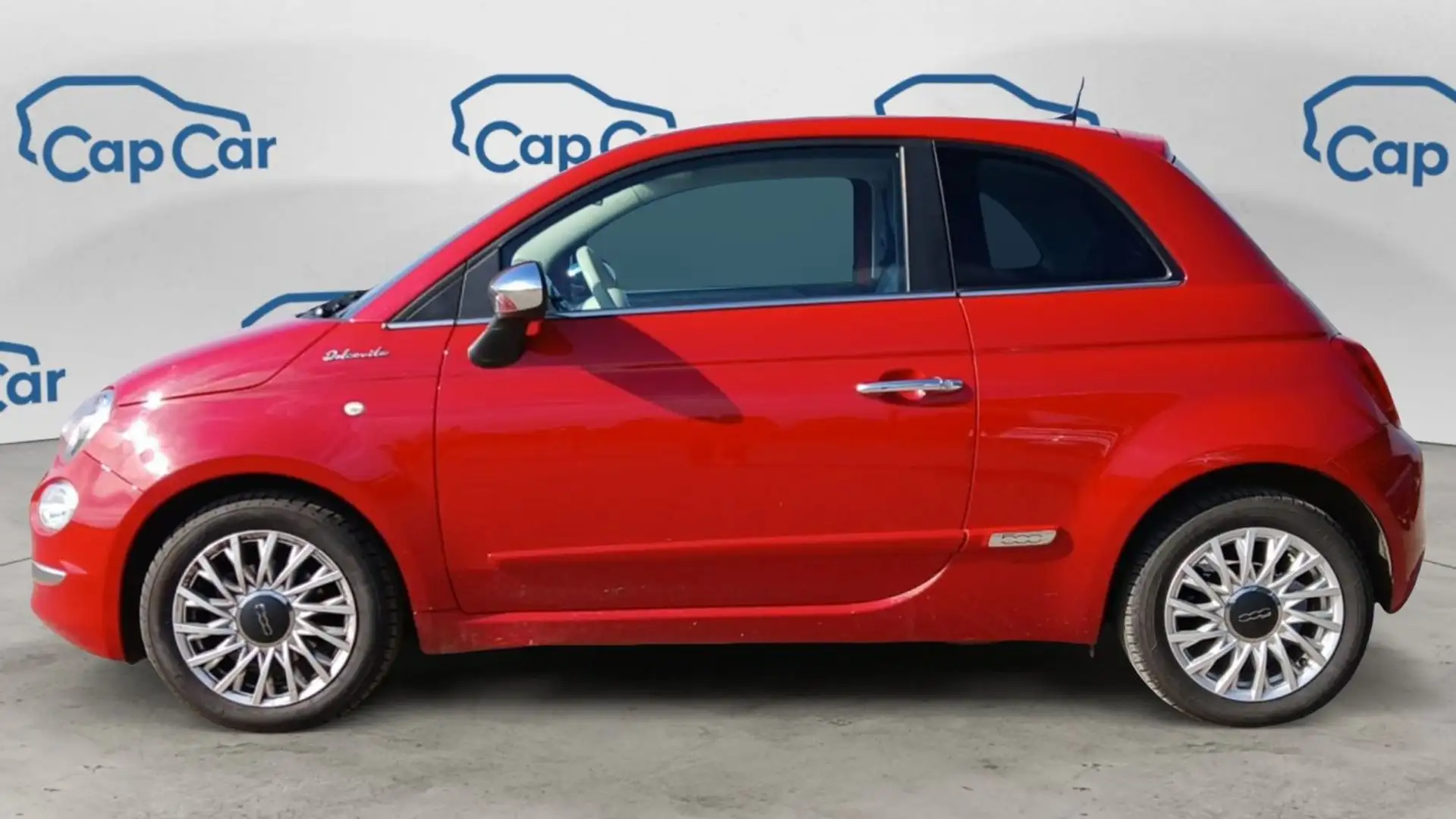 Fiat 500 1.0 70 Hybrid Dolcevita Rouge - 2