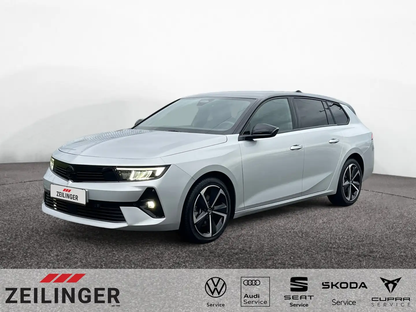 Opel Astra ST GS-Line 1.2 Turbo Aut.|SHZ|PDC|TEMPOMAT Argent - 1