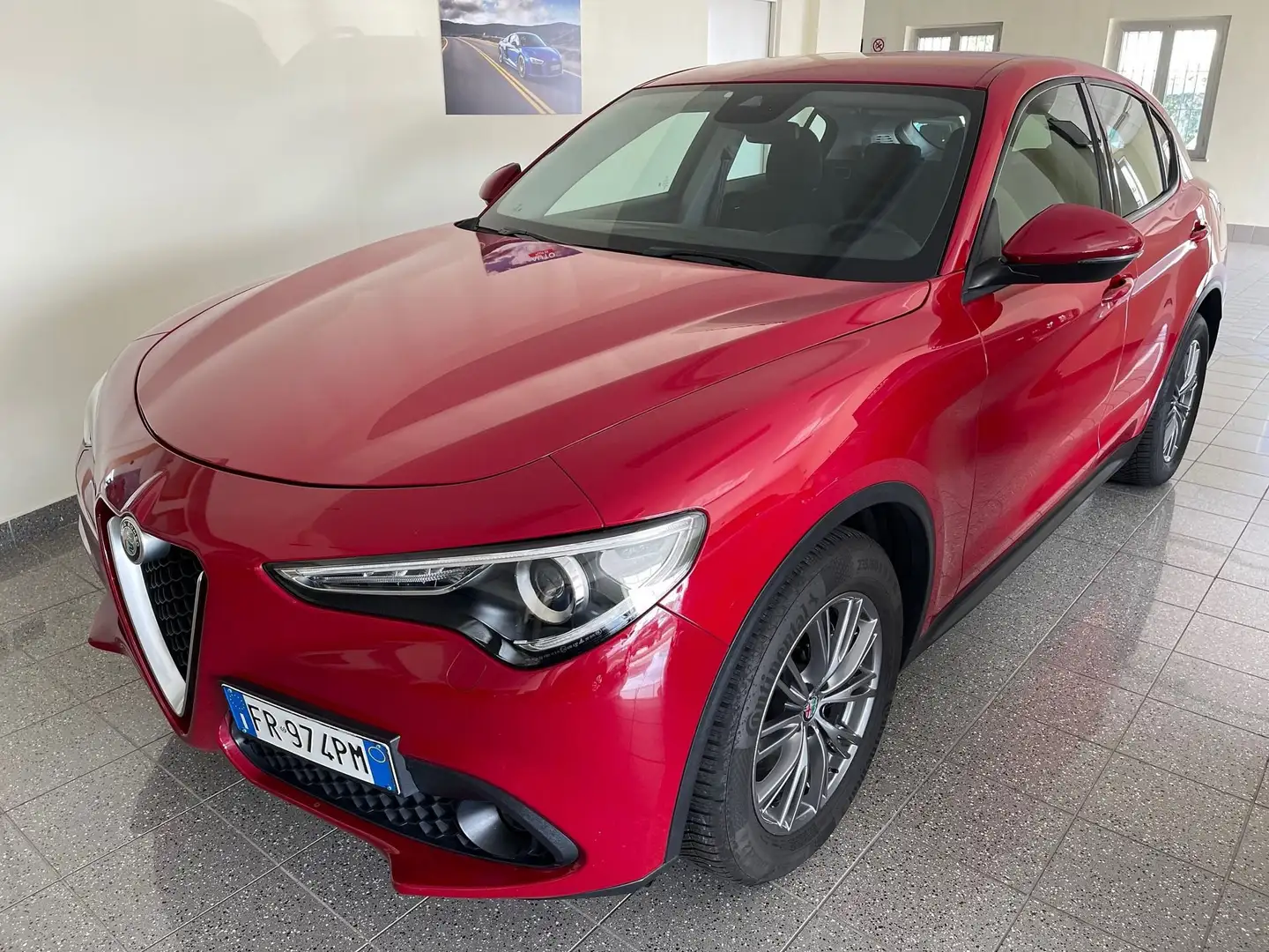 Alfa Romeo Stelvio 2.2 Td 180CV AT8 RWD Business CON PROMO PLUS Rosso - 2