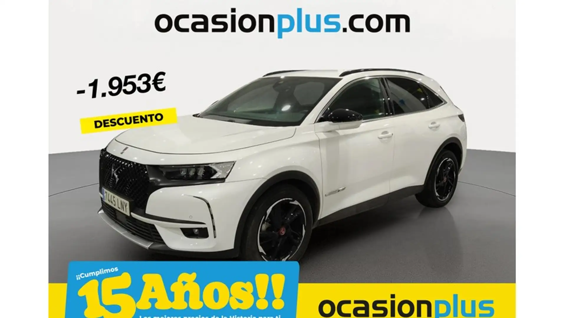 DS Automobiles DS 7 Crossback 1.2 PT. Performance Line 130 Aut. Blanc - 1