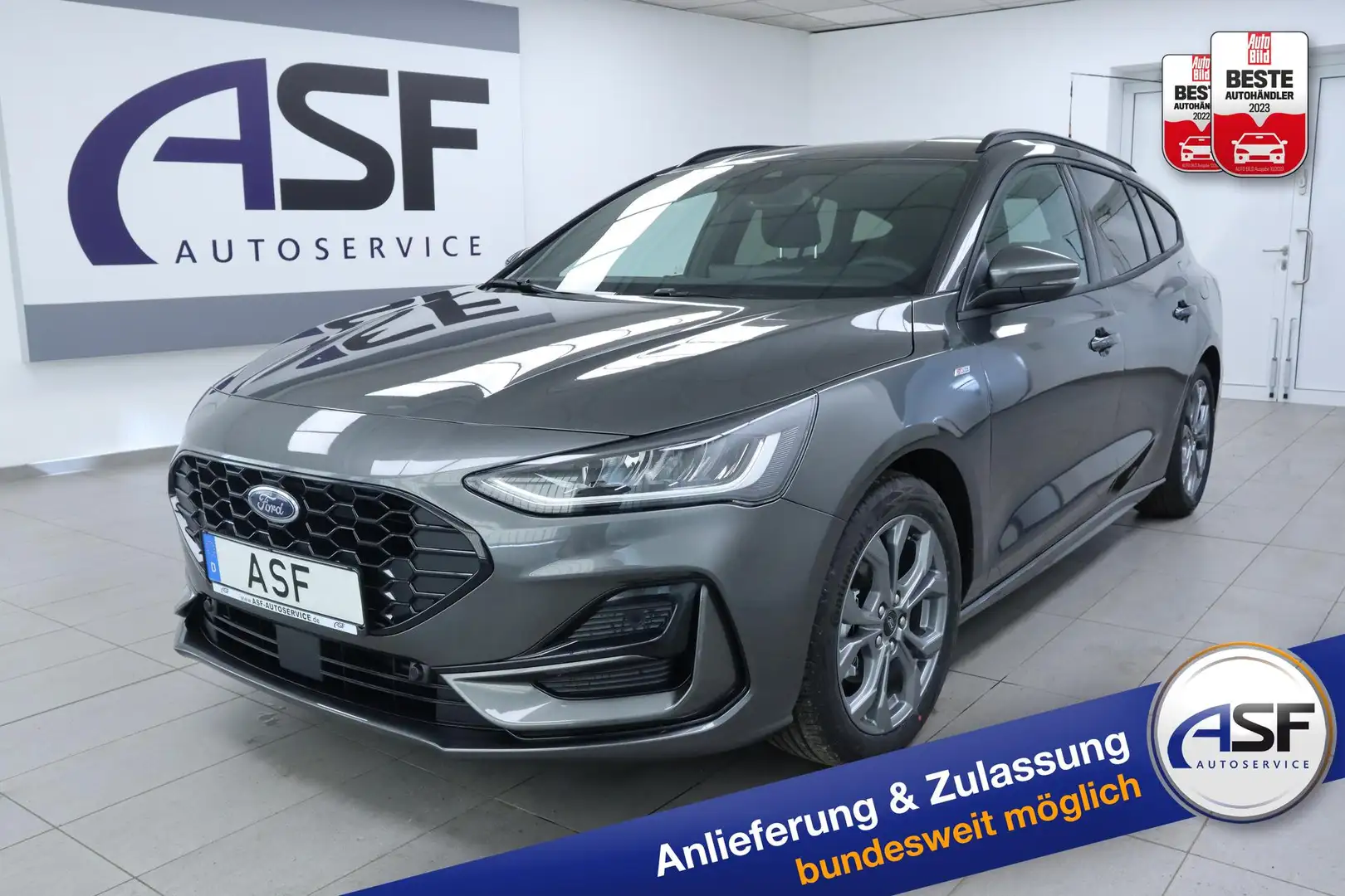 Ford Focus Turnier ST-Line X #ACC #Winter-P. #KeyFree #Tot... Grau - 1