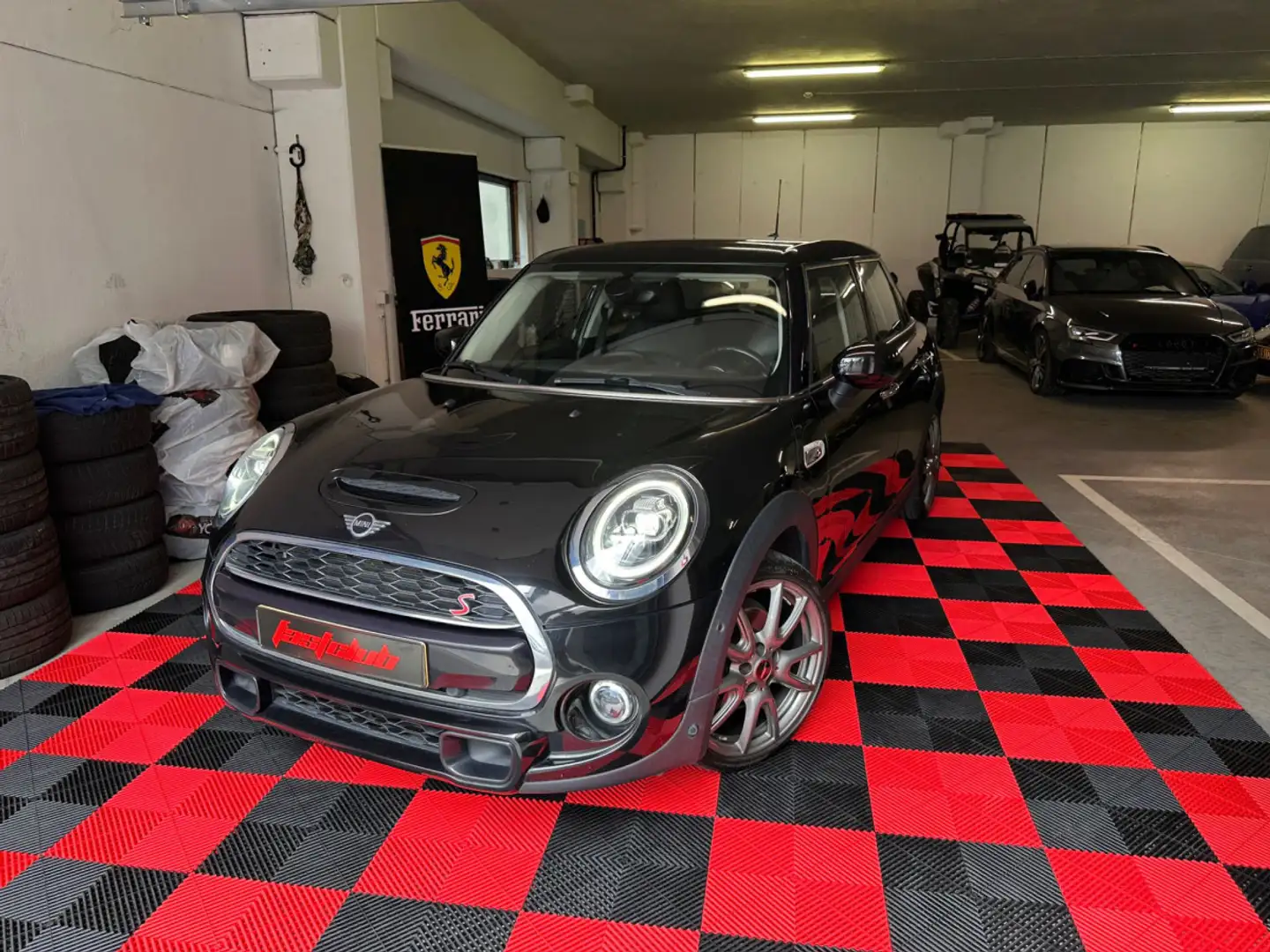 MINI Cooper S BVA xénon JA WORKS GPS BVA full options Schwarz - 2