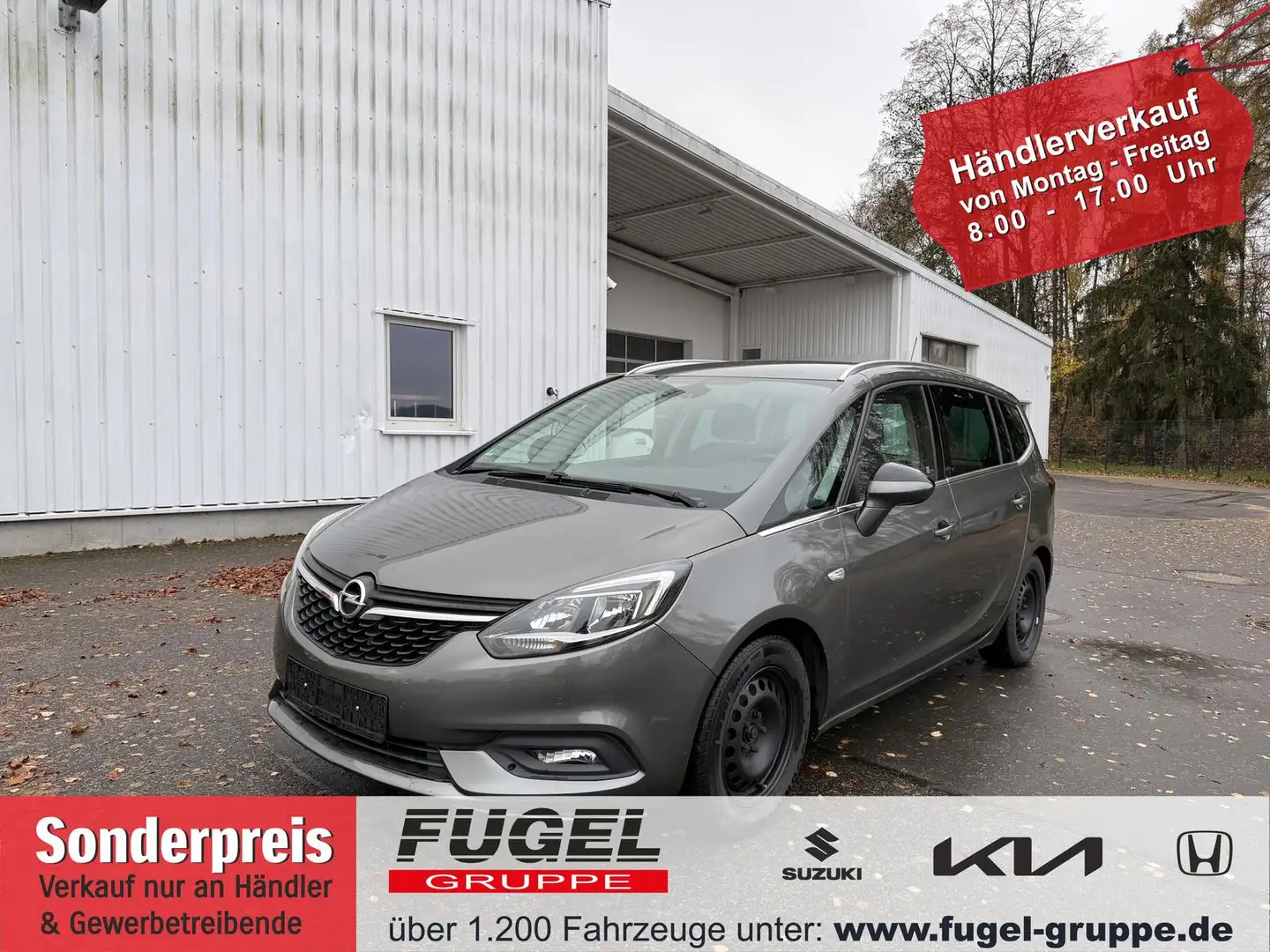 Opel Zafira 1.4 Turbo AT 7Sitzer|NaviIKlima Grigio - 1