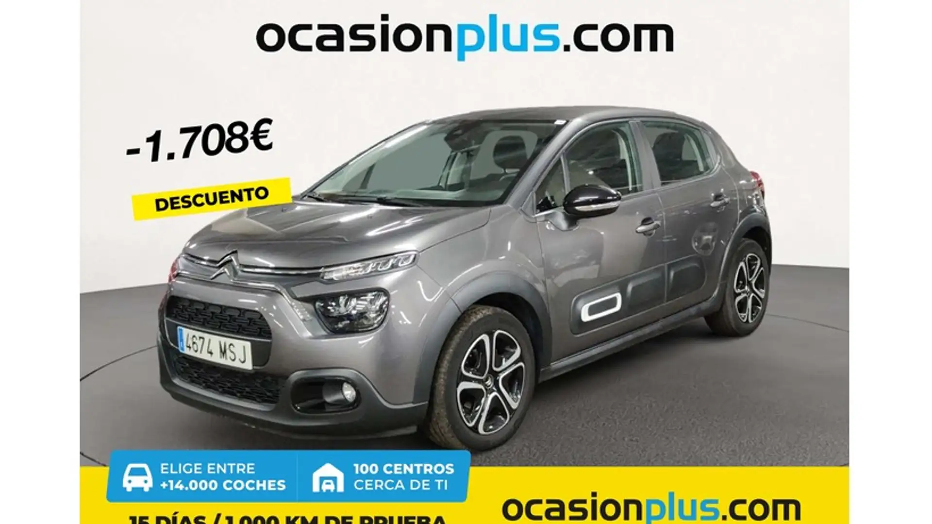 Citroen C3 Origin 1.5BlueHDi S&S Plus 100 Grau - 1