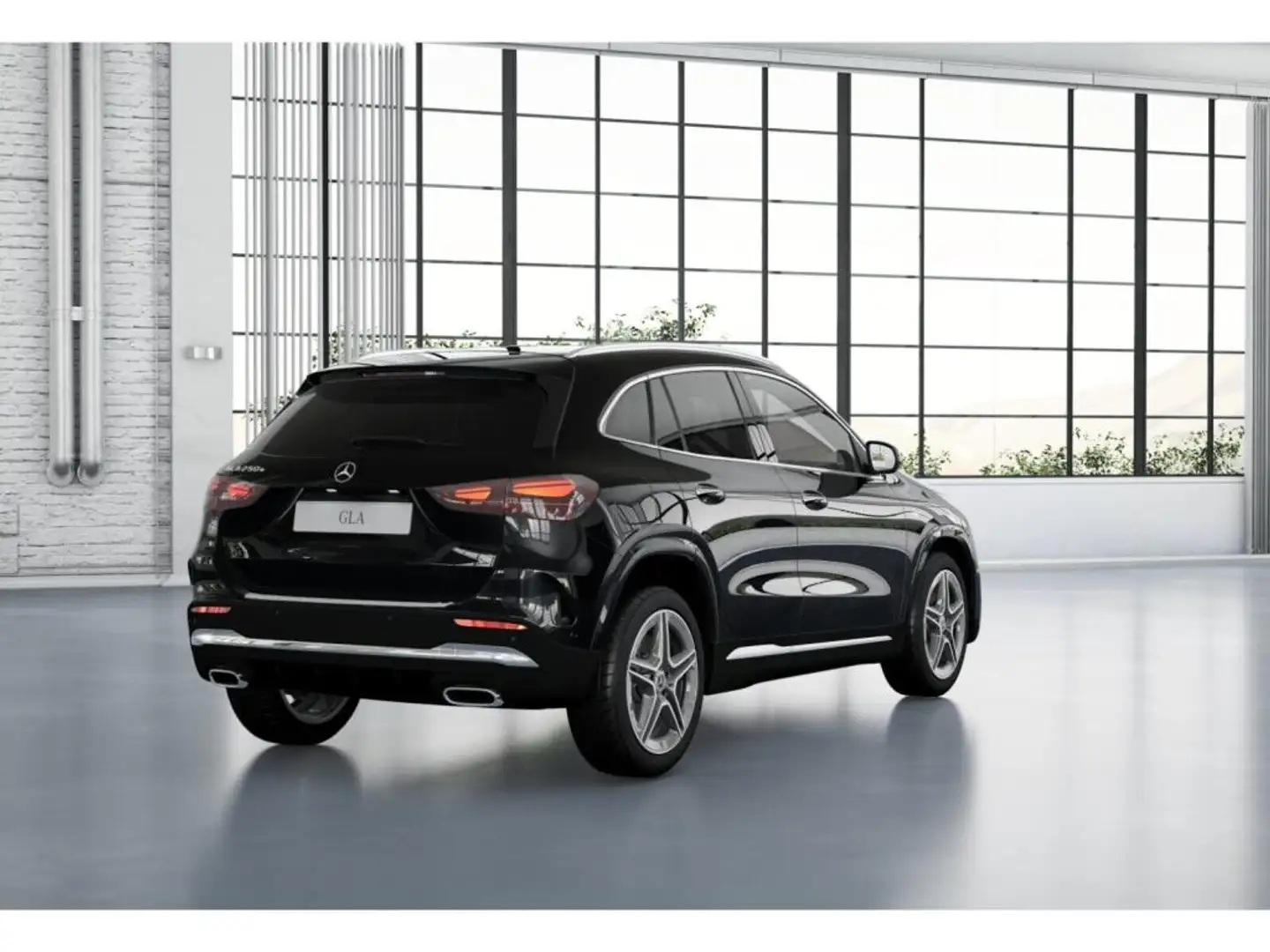 Mercedes-Benz GLA 250 e AMG-Sport/LED/360/Totw/Distr/Memo/19' Zwart - 2