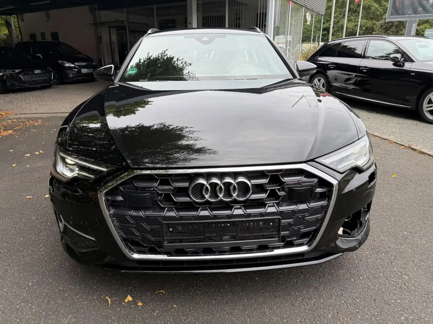 Audi A6 Avant 45 TFSI quattro advanced Matrix Leder Schwarz - 2