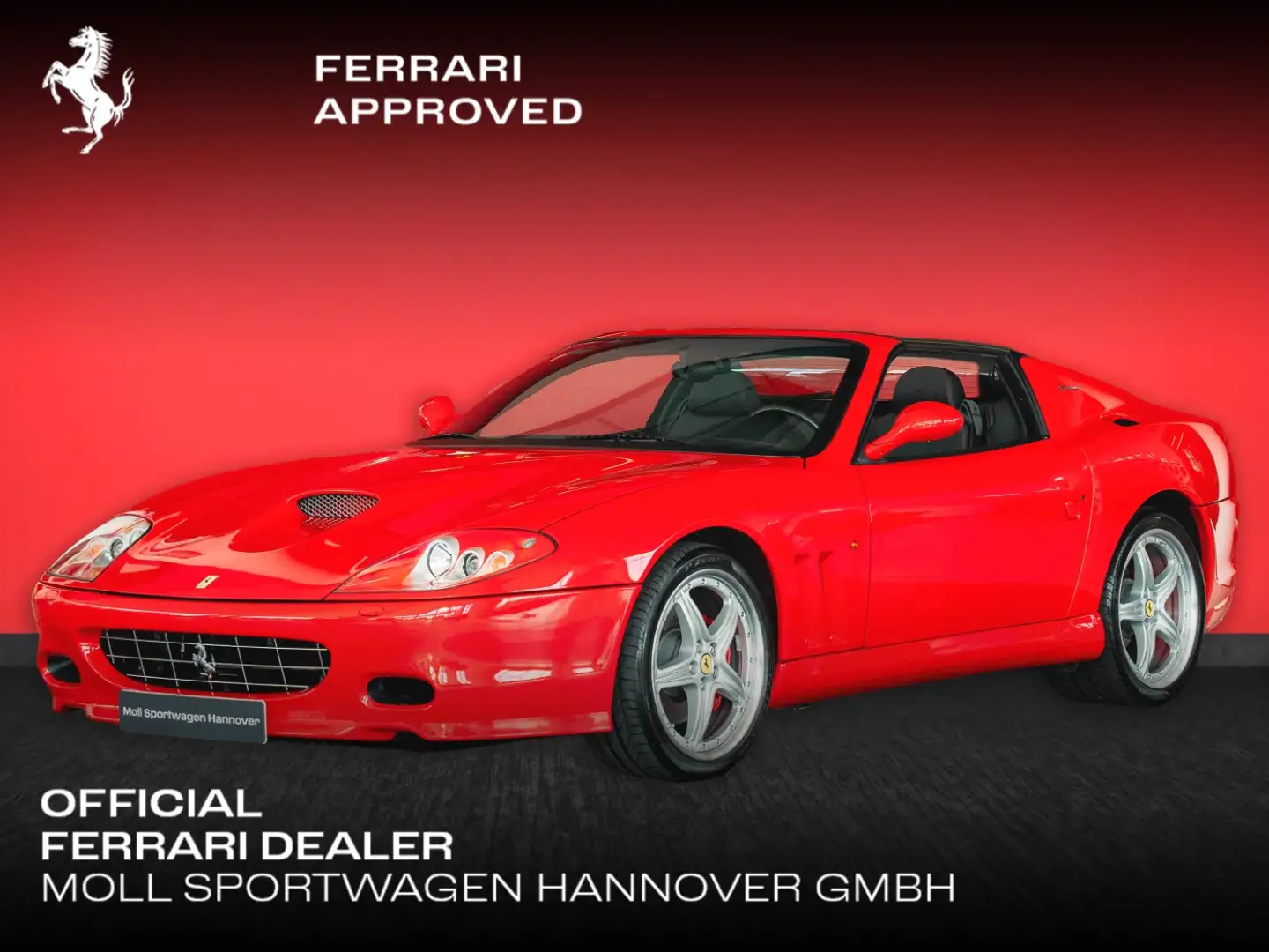 Ferrari Superamerica 575  Glasdacht*Limitiert*599Stück Rouge - 1