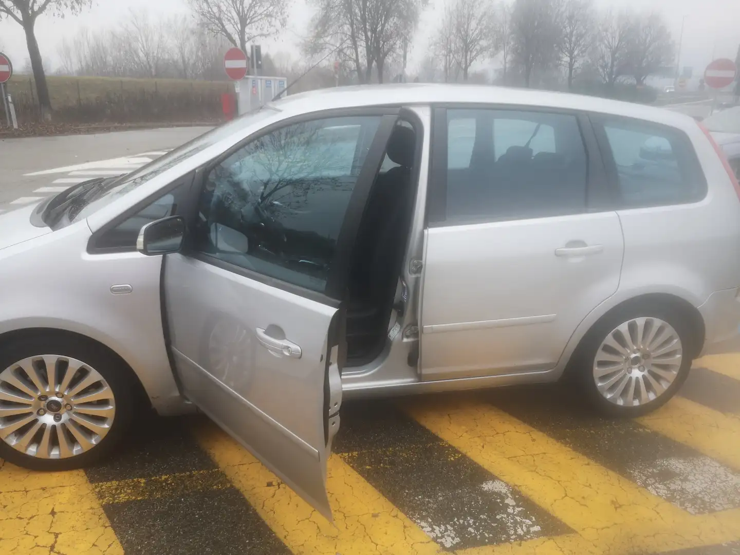 Ford C-Max C-Max I 2009 2.0 Titanium benzina gpl145cv Plateado - 1