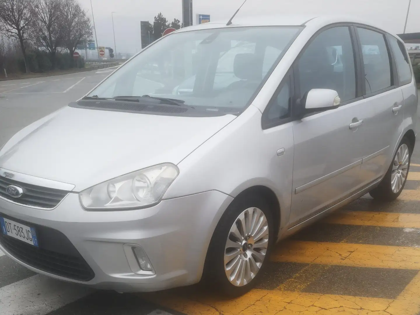 Ford C-Max C-Max I 2009 2.0 Titanium benzina gpl145cv Plateado - 2