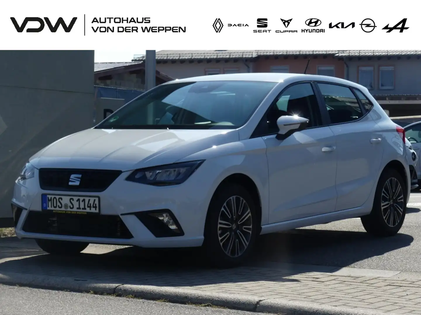 SEAT Ibiza Style Edition Klima Navi Einparkhilfe Sitzheizung Blanco - 1