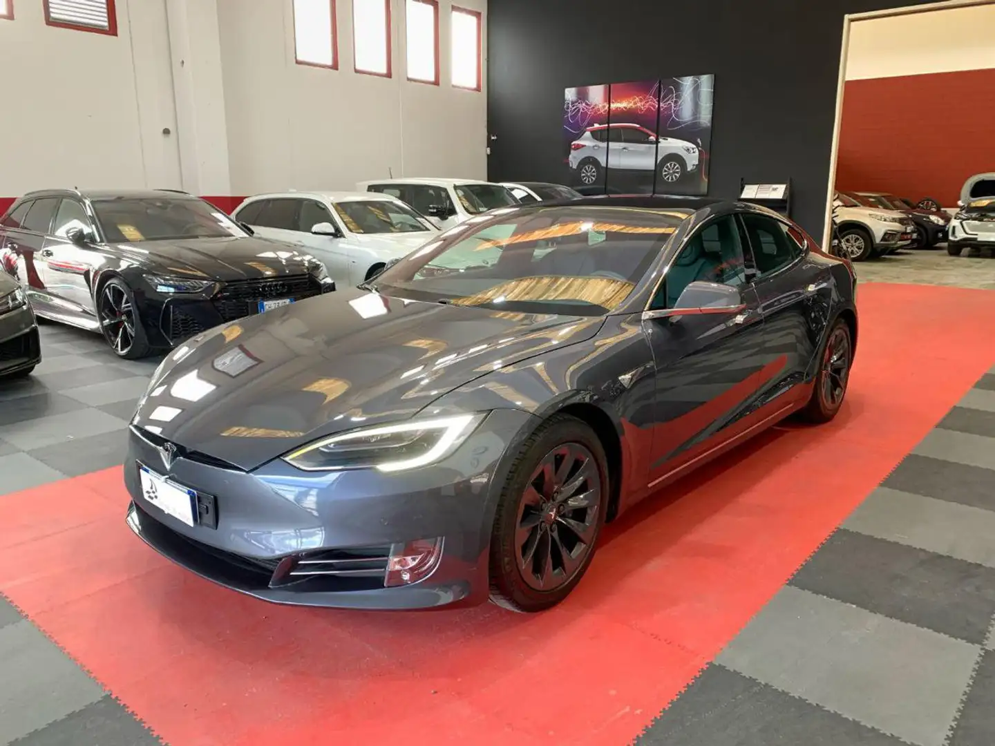 Tesla Model S 100kWh All-Wheel Drive Grigio - 1
