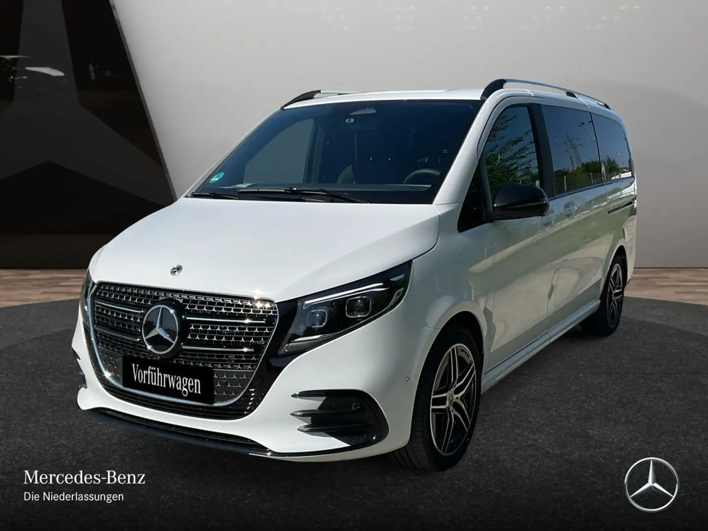 Mercedes-Benz V 300 d 4M AVANTGARDE+Allrad+AMG+9G+AHK+StandHZ Blanc - 2