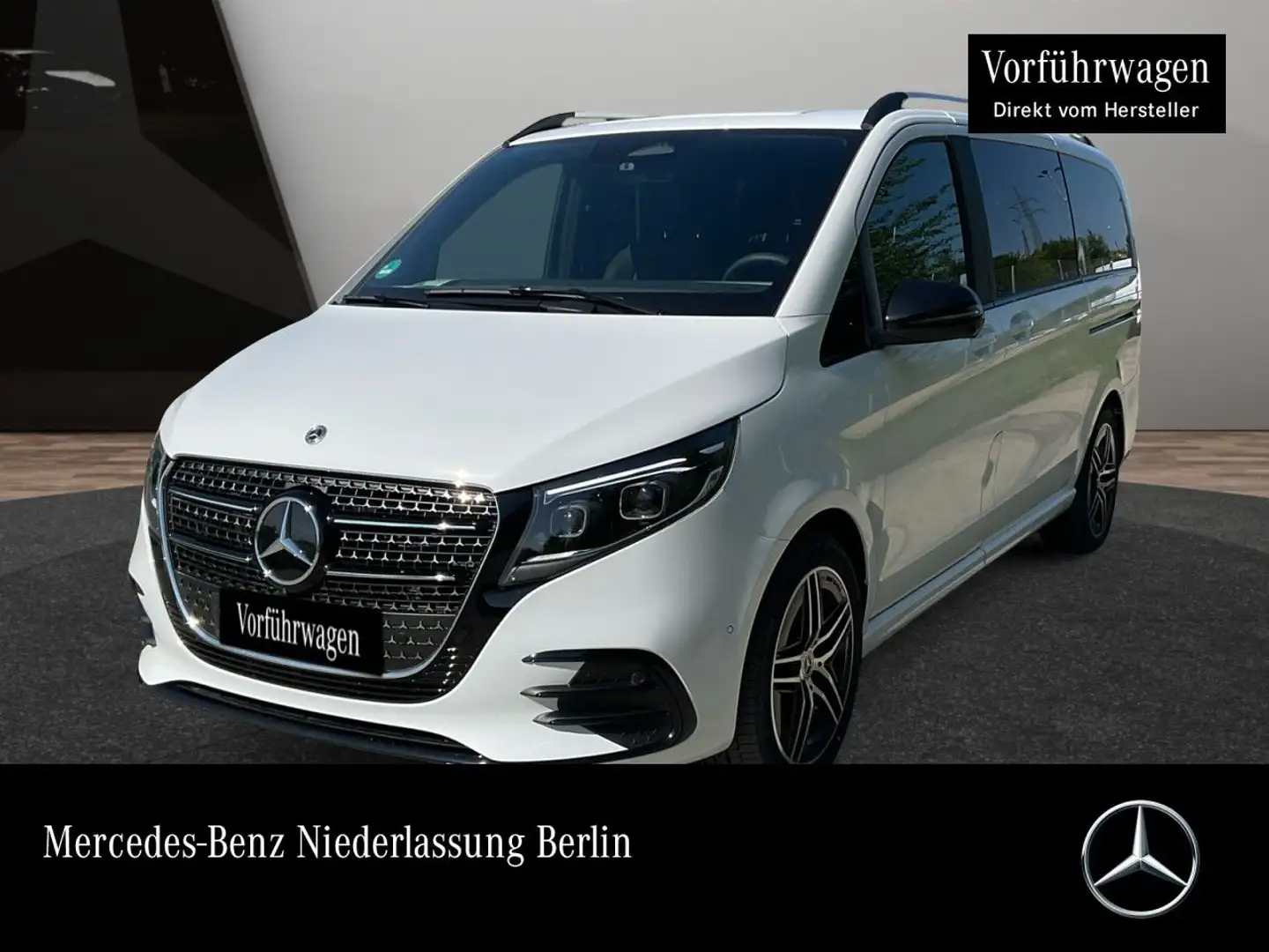Mercedes-Benz V 300 d 4M AVANTGARDE+Allrad+AMG+9G+AHK+StandHZ Blanc - 1