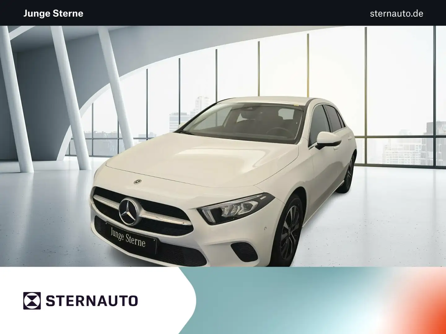 Mercedes-Benz A 200 A 200 Progressive AHK RüCam MBUX HighEnd Navi/LED Weiß - 1