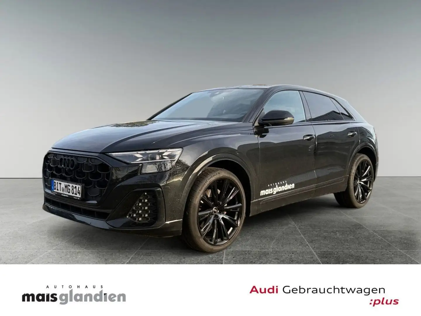 Audi Q8 50 TDI q. 2x S line AHK Pano B+O Matrix Navi Schwarz - 1