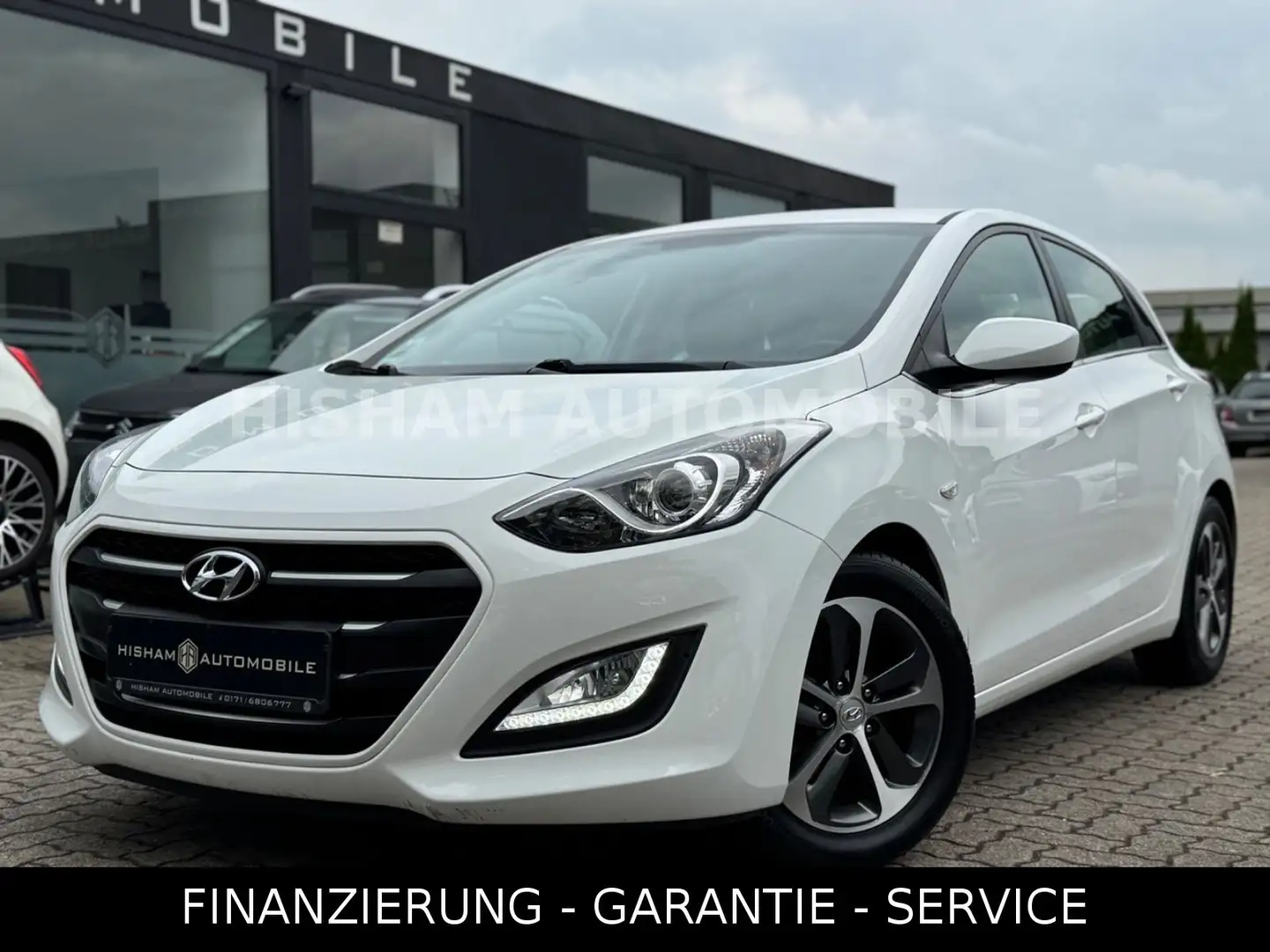 Hyundai i30 blue 1.4 YES!/LED/PDC/ALU/1-HD/WENIG KM/EUR6 Weiß - 1
