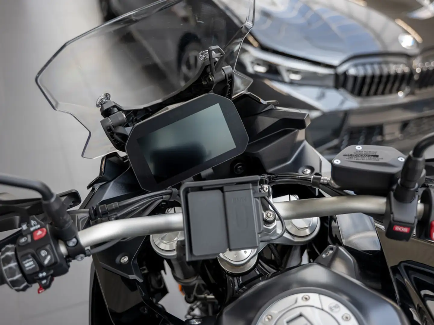 BMW F 900 XR A2 KOMFORT-P. TOUREN-P. Triple Black Negru - 2