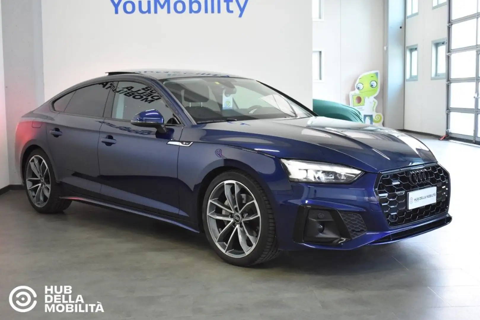 Audi A5 SPB 40 TDI quattro S tronic S line edition Blu/Azzurro - 2
