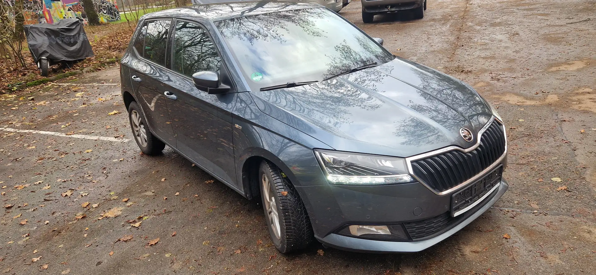 Skoda Fabia Fabia III 1.0 TSI Soleil Szary - 2