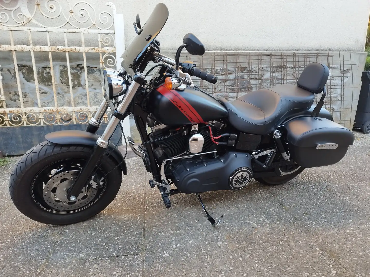 Harley-Davidson Dyna Fat Bob FXTF 103 Negru - 1