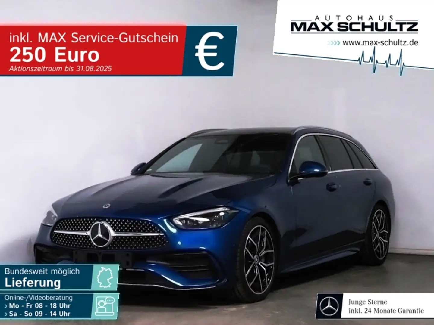 Mercedes-Benz C 300 d T-Modell AMG Line*DIGITAL LIGHT*Kamera Blau - 1