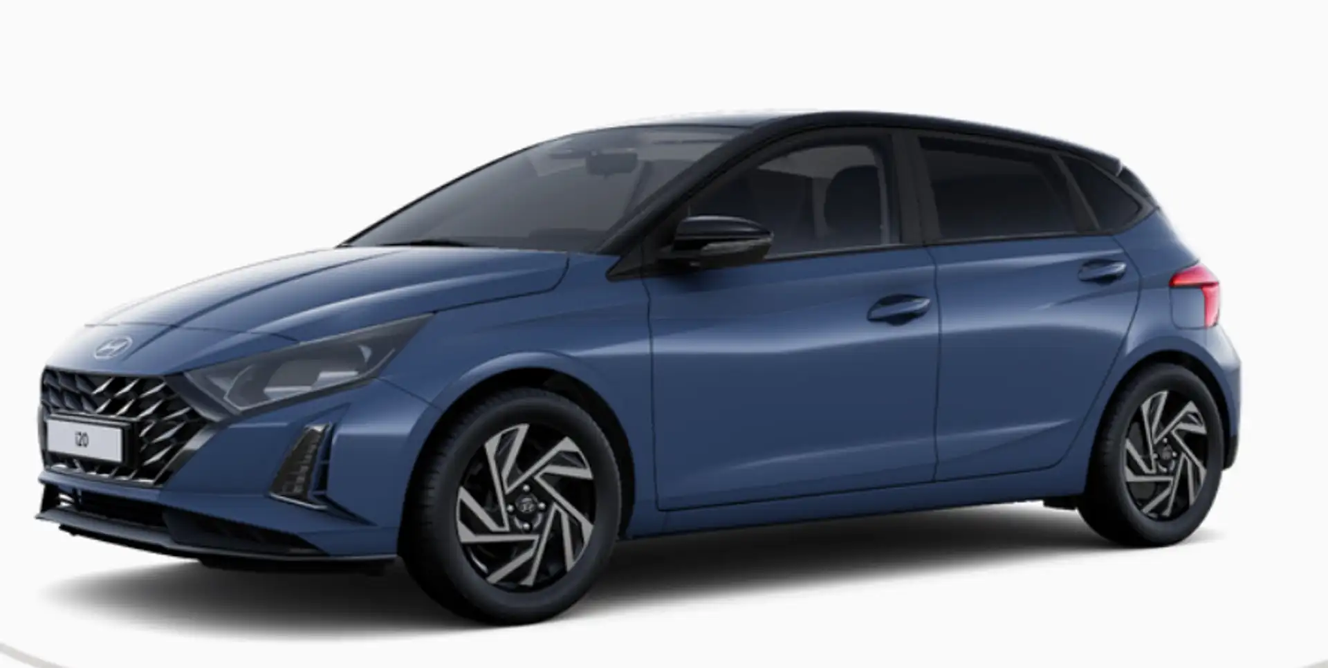 Hyundai i20 1,0 T-GDI Comfort Line Blau - 1