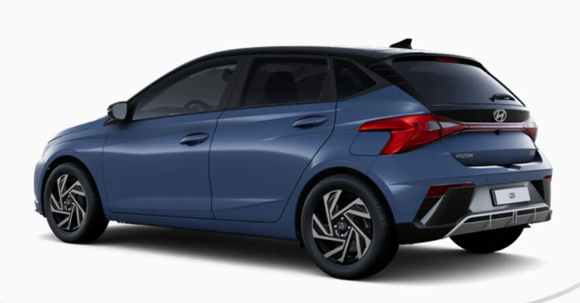 Hyundai i20 1,0 T-GDI Comfort Line Blau - 2