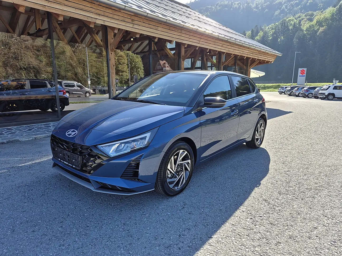Hyundai i20 1,0 T-GDI Comfort Line Blau - 1