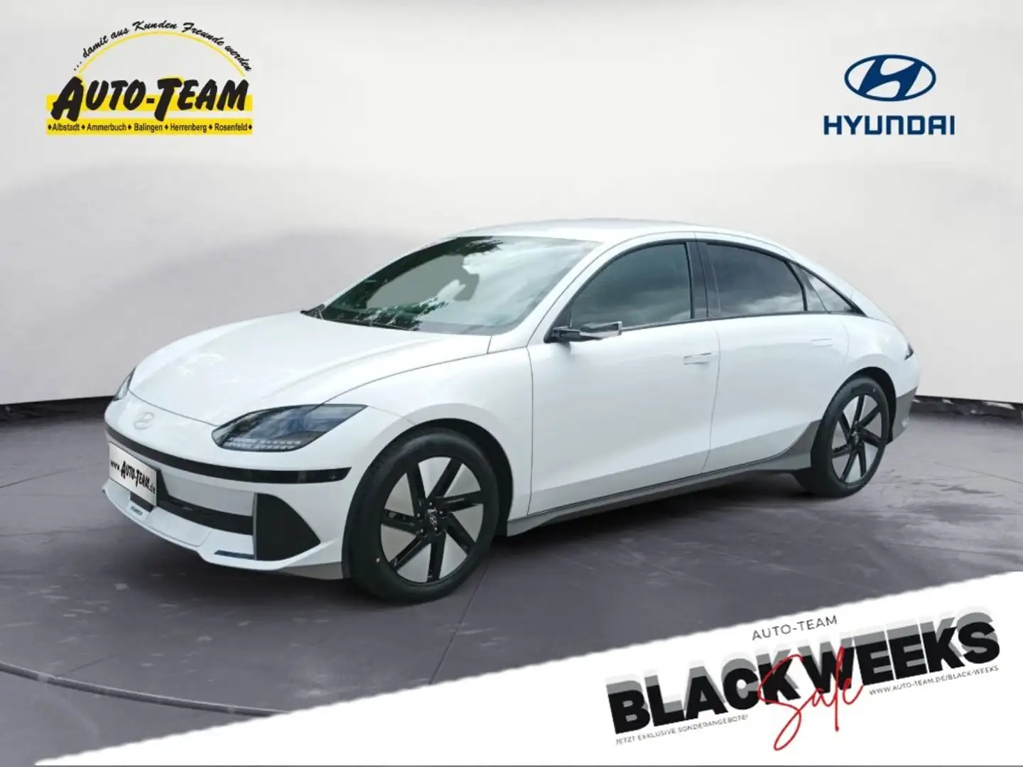 Hyundai IONIQ 6 77,4 kWh 4WD Uniq Weiß - 1